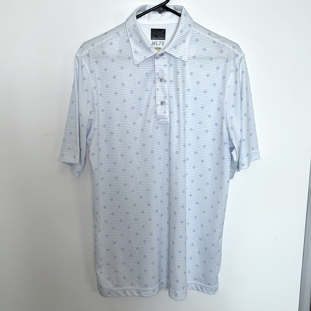 Greg Norman ML75 Playdry golf shirt